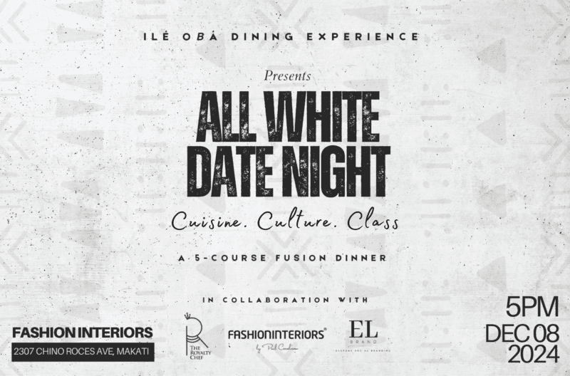 ALL WHITE DATE NIGHT